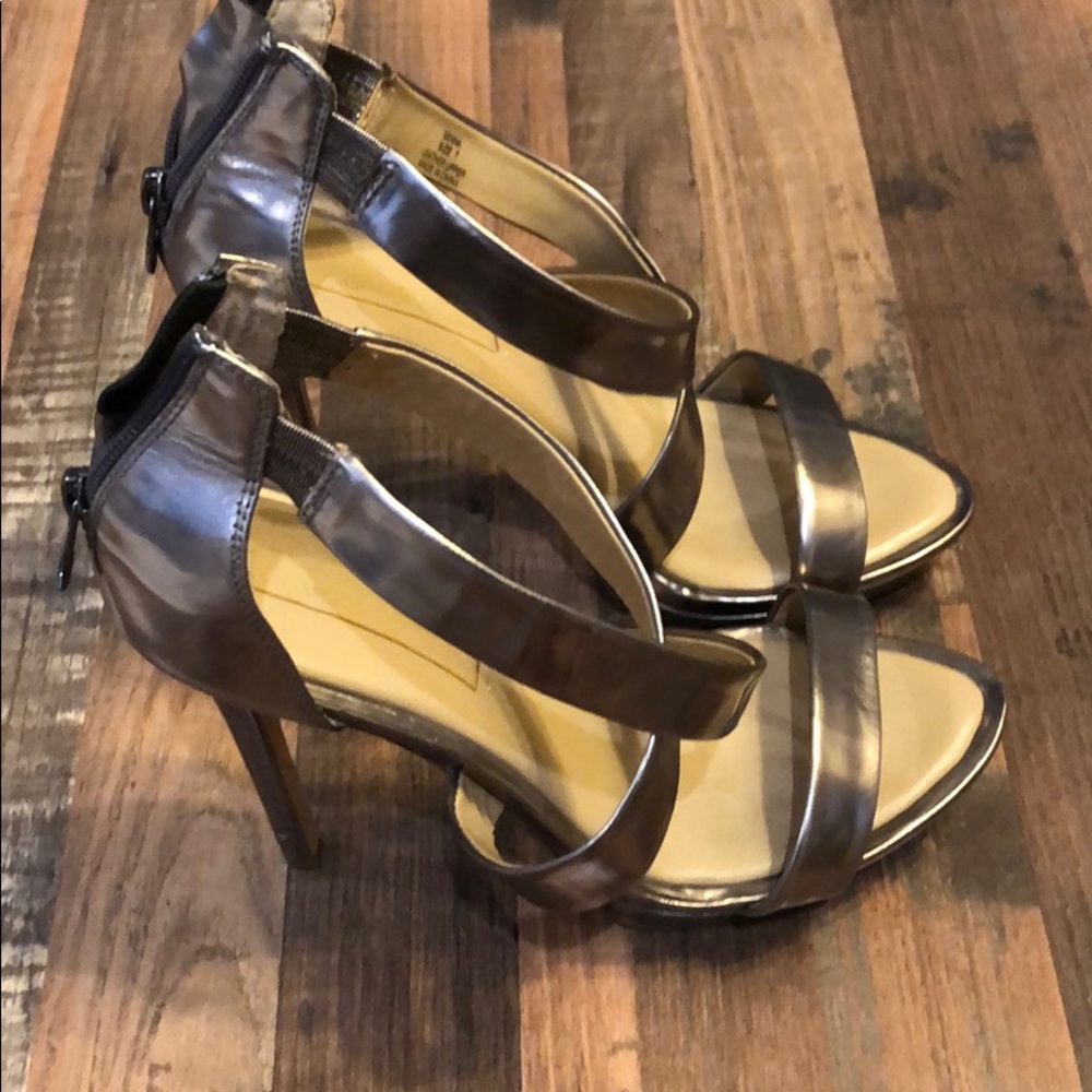 Champagne Heels by BCBG MAXAZRIA